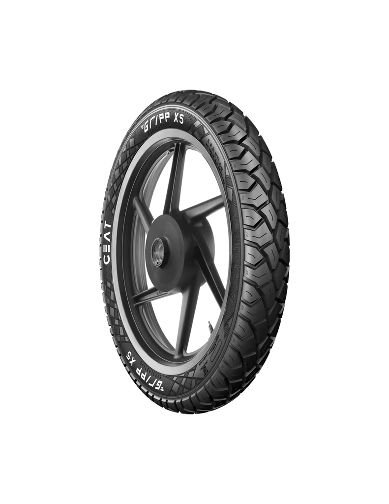 [120/80-17CEAT] LLANTA 120/80-17 DOBLE PROPOSITO X5 TL 61P CEAT